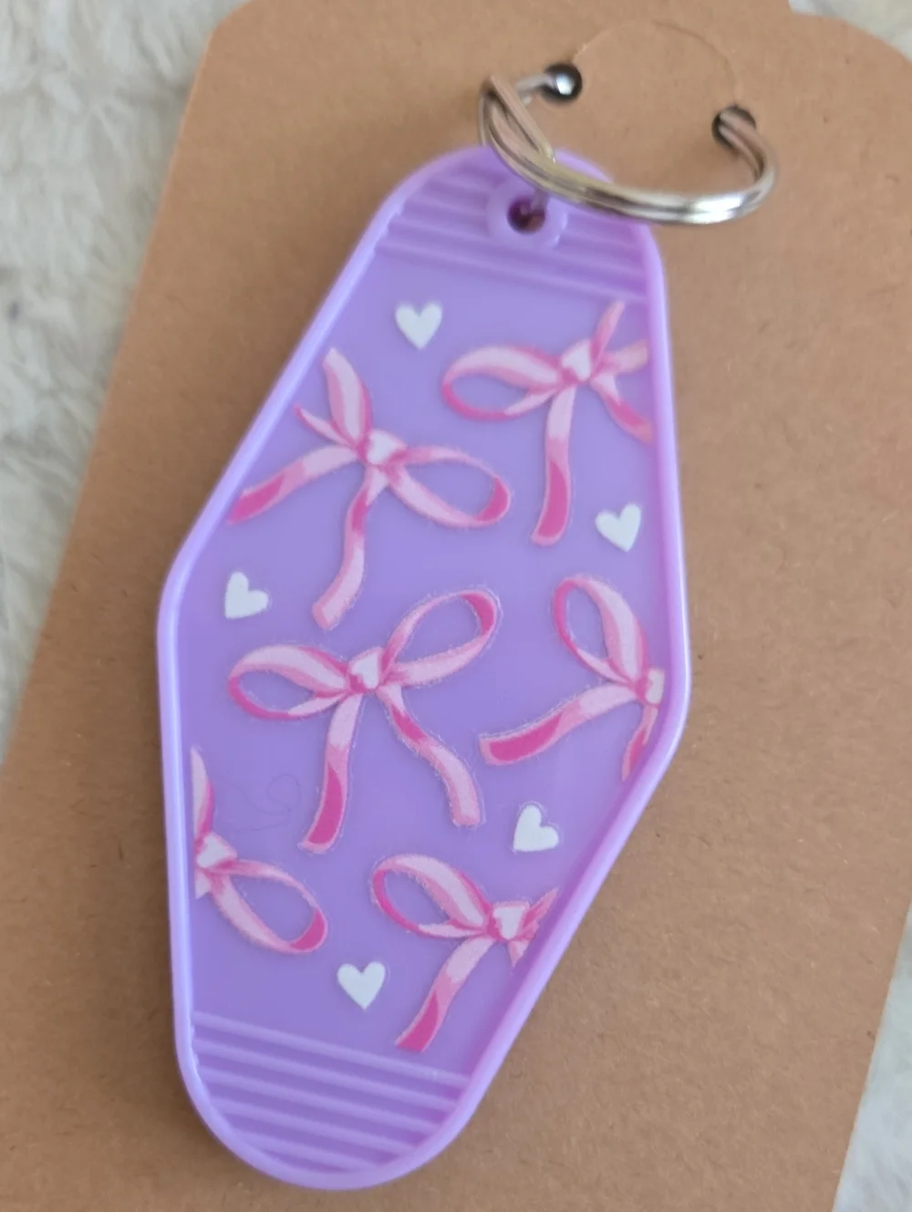 Keychain Handmade Classy But Sassy Lavender Keychain - Women Accessories